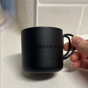 Starbucks Black Espresso Shot Mug